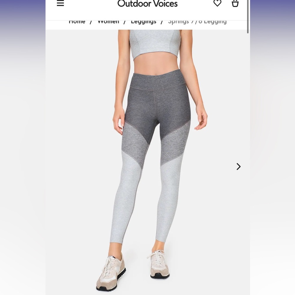 Outdoor Voices Springs 7/8 leggings